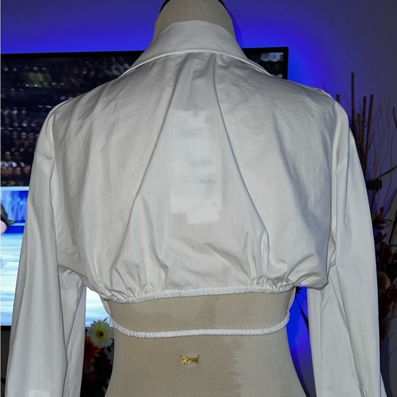 New Zara white adorable blouse, size XSmall - Picture 3 of 7
